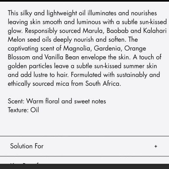 African Botanics Shimmering Gold Oil - Picture 8 of 12